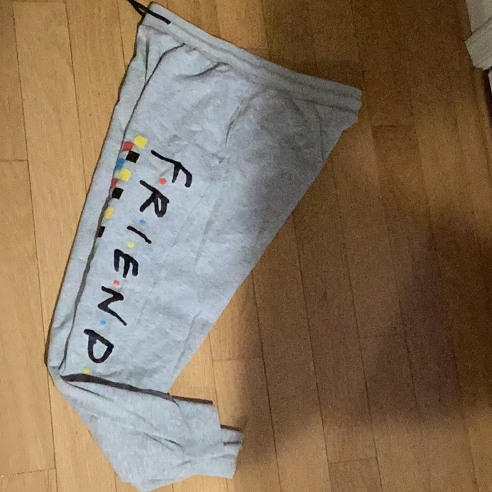 Friends sweat pants/joggers Sz med